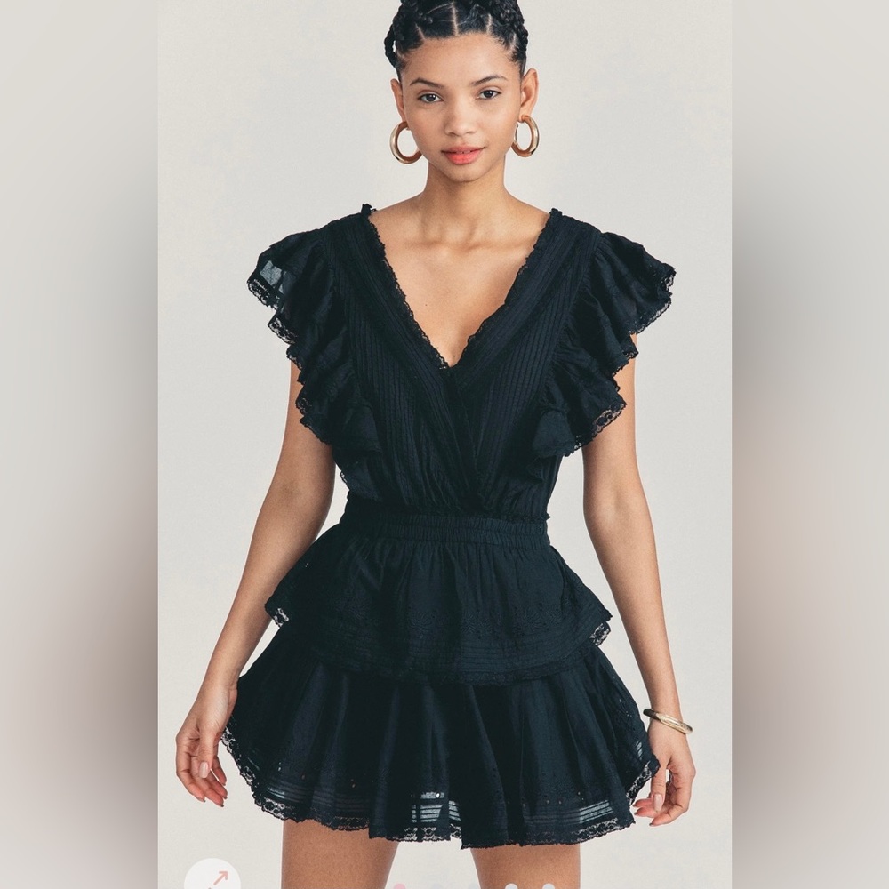 LoveShackFancy- Gwen Mini Dress- only worn once!!!!